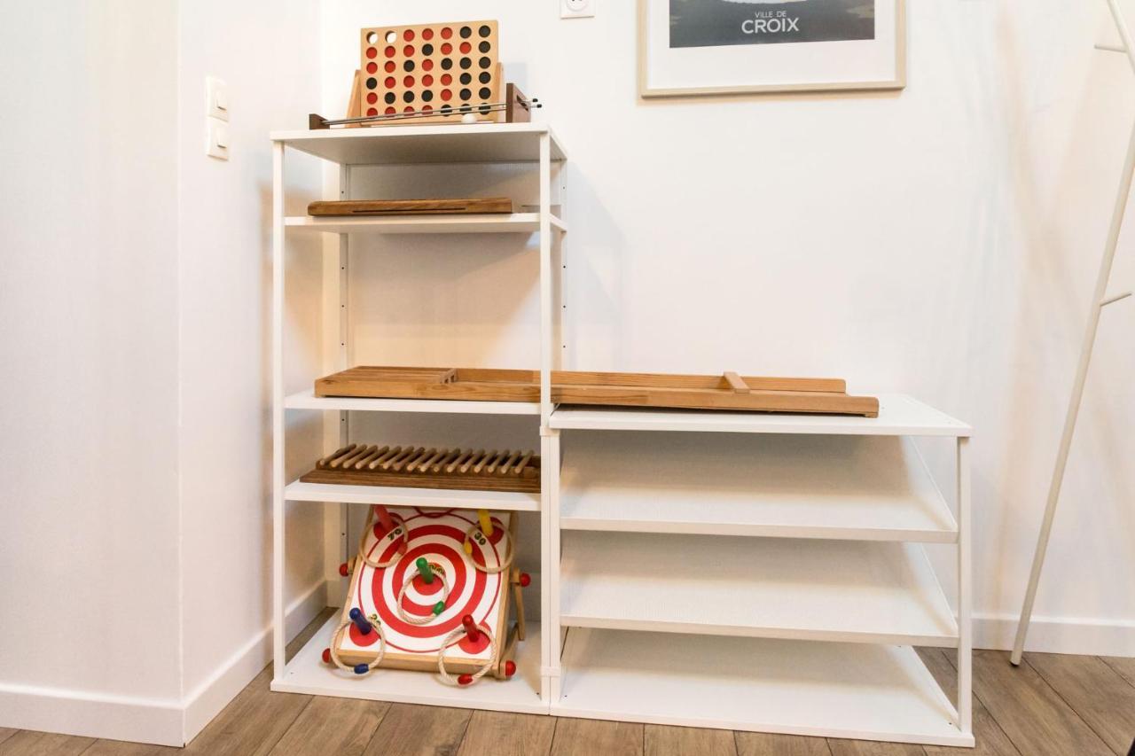 Le Flamand, Jeux En Bois Deco Du Nord! Tourcoing Eksteriør bilde